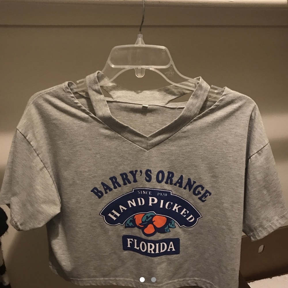 Harry’s Orange Cropped T-shirt